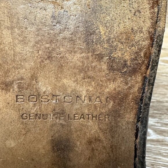 Bostonian Men's Black Leather Loafer Size 10.5M - Picture 5 of 7